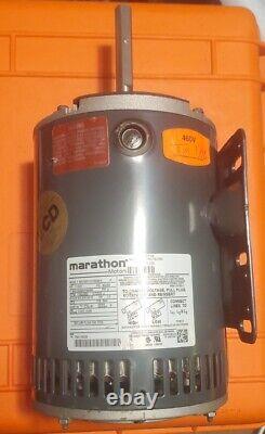Marathon Condenser Fan Motor Rigid Base 1.5 HP 1140 RPM Mod T Wn 56t11o15564a
