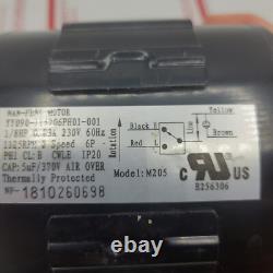 NAN-FENG YY090-115706PH01-001 Condenser Fan Motor 1/8 HP 1125 RPM 230V, M 205
