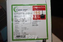 NEW Century ORM5488BU Condenser Fan Motor 1/3 To 1/8 Hp 825Rpm
