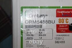 NEW Century ORM5488BU Condenser Fan Motor 1/3 To 1/8 Hp 825Rpm