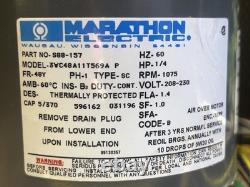 NEW- Marathon Electric Condenser Fan Motor All-Angle Mounting-Part No S88-157