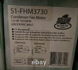 NEW Source 1 HVAC S1-FHM3730 Condenser Fan Motor