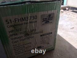 NEW Source 1 HVAC S1-FHM3730 Condenser Fan Motor 1862 FSE1065S D907 3730 X414