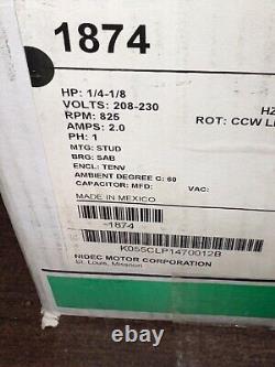 New Nidec Us Motors 1874 Condenser Fan Motor S4