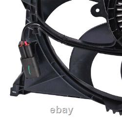 New Radiator Condenser Cooling Fan Brushless Motor 600W for BMW E83 2004-10 US