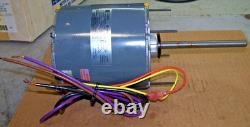New Trane Emerson 3/4 HP Condenser Fan Motor 460 VAC 1100 RPM 1 Phase 48Y Frame