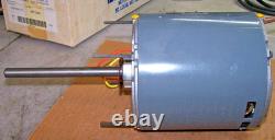 New Trane Emerson 3/4 HP Condenser Fan Motor 460 VAC 1100 RPM 1 Phase 48Y Frame