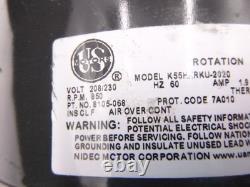 OEM Bard 8105-068 1/3HP 2.4AMP 370V 60HZ Condenser Fan Motor SEE DES