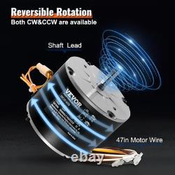 OEM Replacement Condenser Fan Motor 1/6HP 1075RPM Auto-Reversible & Capacitor