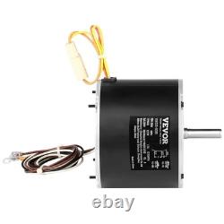 OEM Replacement Condenser Fan Motor 1/6HP 1075RPM Auto-Reversible & Capacitor