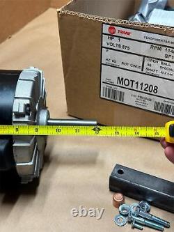 OEM Trane Condenser Fan Motor 1HP 575V 3PH 1140 RPM MOT11208