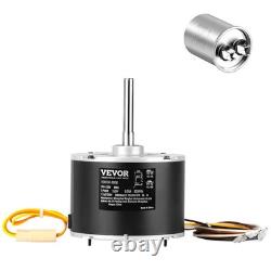 OEM Upgraded 1/5HP Condenser Fan Motor 825RPM, Reversible with Capacitor