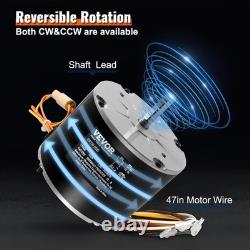 OEM Upgraded Condenser Fan Motor, 1/5HP, 1075RPM, Replacement for ac GE Gente