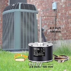 OEM Upgraded Condenser Fan Motor, 1/5HP, 1075RPM, Replacement for ac GE Gente