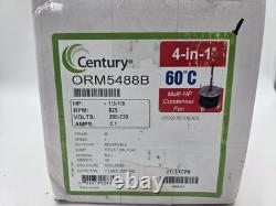 ORM5488B Century 1/3-1/8HP Condenser Electric Fan Motor 825RPM 2.1 Amps 208-230