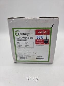 ORM5488B Century 1/3-1/8HP Condenser Electric Fan Motor 825RPM 2.1 Amps 208-230