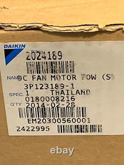 Oem New Daikin DC Fan Motor 70w #2024189