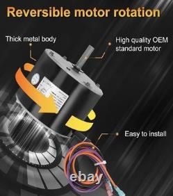 Orsong condenser fan motor, model 68J97. 1/6 HP motor manufactured by Orsong