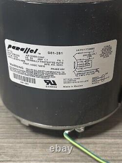 Parallel S81-281 HP 1/3 RPM 1075 HZ 60 Condenser Fan Motor NEW