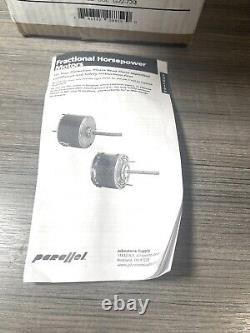 Parallel S81-281 HP 1/3 RPM 1075 HZ 60 Condenser Fan Motor NEW