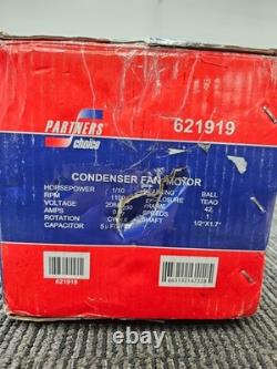 Partners Choice 621919 Condenser Fan Motor 208-230V 0.7A 1/10HP 1100RPM 60Hz