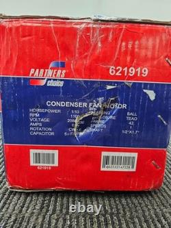Partners Choice 621919 Condenser Fan Motor 208-230V 0.7A 1/10HP 1100RPM 60Hz