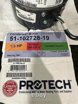 Protech Condenser Fan Motor ECM 51-102728-19