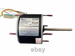 ROSTOCK A/C Condenser Fan Motor 1/4 HP 230V 1075 RPM CWithCCW SHAFT 1/2 UL APPROV