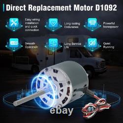 RV AC Fan Motor Replaces Fasco D1092, 1468-306, 7855MVA-A11U, Y6L457D01L
