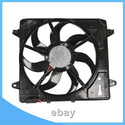 Radiator A/C Condenser Fan with Brushless Motor For 2012-2018 Jeep Wrangler 3.6L