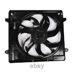 Radiator A/C Condenser Fan with Brushless Motor For 2012-2018 Jeep Wrangler 3.6L