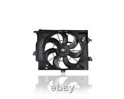 Radiator Condenser Fan Assembly For/Fit HY3115136 12-14 Hyundai AccentRio Rio5