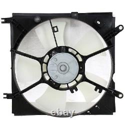 Radiator Cooling Fan with A/C Condenser Fan For 2001-2005 Toyota RAV4 Left & Right