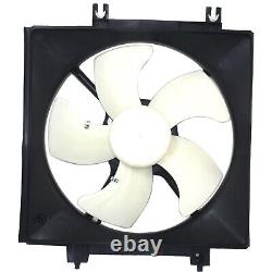 Radiator Cooling Fan with A/C Condenser Fan For 2005-2014 Subaru Outback LH & RH