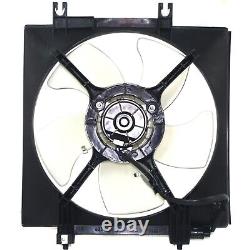 Radiator Cooling Fan with A/C Condenser Fan For 2005-2014 Subaru Outback LH & RH