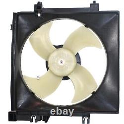 Radiator Cooling Fan with A/C Condenser Fan For 2005-2014 Subaru Outback LH & RH