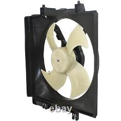 Radiator Cooling Fan with A/C Condenser Fan For 2005-2014 Subaru Outback LH & RH