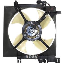 Radiator Cooling Fan with A/C Condenser Fan For 2005-2014 Subaru Outback LH & RH