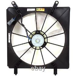 Radiator Cooling Fan with A/C Condenser Fan For 2007-2008 Honda Element LH & RH