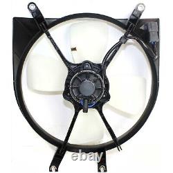 Radiator Cooling Fan with A/C Condenser Fan For 96-98 Honda Civic LH & RH Set of 2