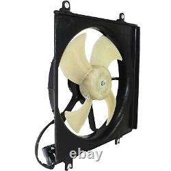 Radiator Cooling Fan with A/C Condenser Fan For 97-2001 Honda CR-V Left & Right