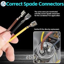 Replace for Genteq #GE3905 Condenser Fan Motor Carrier 5KCP39EGS070S 5KCP39EG