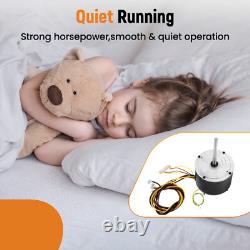 Reversible Condenser Fan Motor 1/4 HP 208-230V 1075 RPM W51-14CJA1-02 US