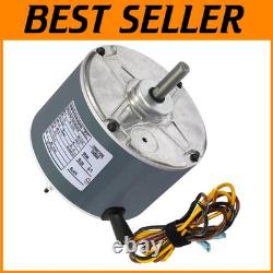 Robust 5KCP39EGY823S Condenser Fan Motor with Color-Coded Wiring for Easy Setup