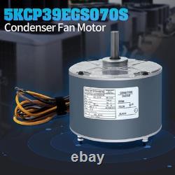 Robust 5KCP39EGY823S Condenser Fan Motor with Color-Coded Wiring for Easy Setup