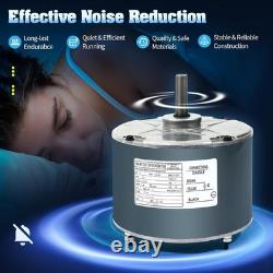 Robust 5KCP39EGY823S Condenser Fan Motor with Color-Coded Wiring for Easy Setup