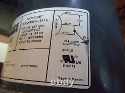 Service First #18687 K55HXRWU-3116 Condenser Fan Motor 1/6HP 200-230VAC25 RPM