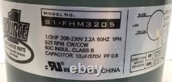 Source 1 S1-FHM3205 Condenser Fan Motor 230V 2.2A 1/3HP 825RPM (M23)