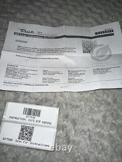 True Fan Motor Retrofit Kit 821639 Commercial Refrigeration With Connectors Inst