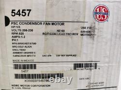 US Motors 5457 PSC Condenser Fan Motor/NEW SEALED